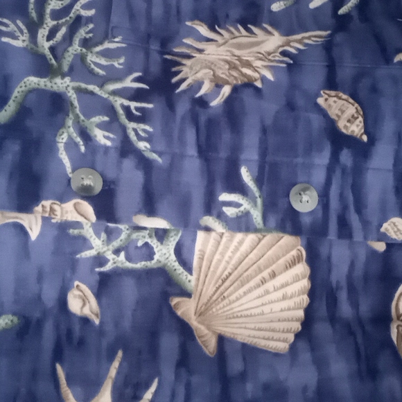 Vintage 90's Y2K Pierre Cardin Men's Cotton Hawaiian Shirt - Picture 7 of 8